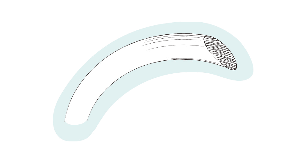 しなやかな 素材イメージ