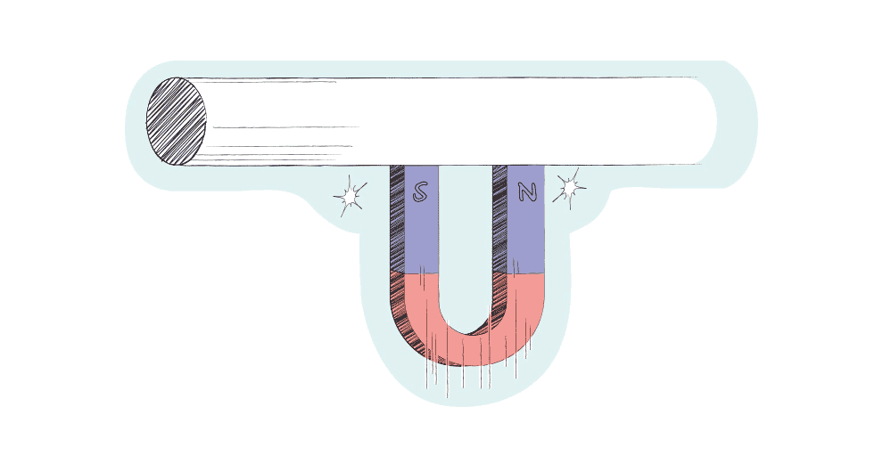 磁性のある 素材イメージ