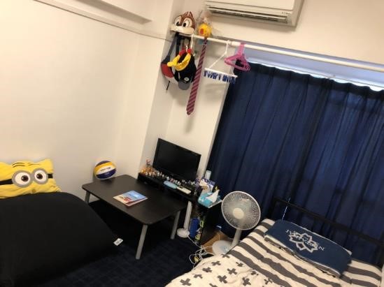 ヨギボーがこだわりの部屋です。