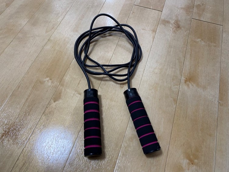 マイなわとび。バリバリ跳んでいきます。