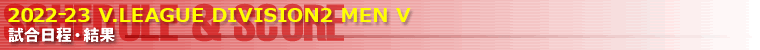 V・チャレンジリーグ 試合予定&結果
