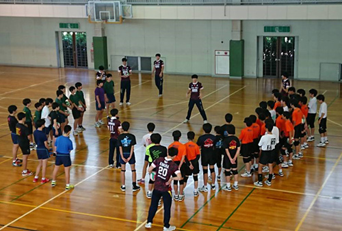 バレーボール教室1